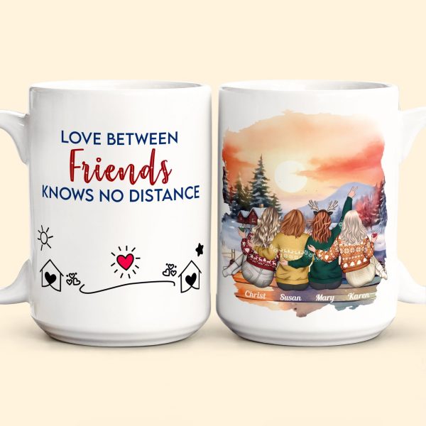 I Wish You Lived Next Door Long Distance Friendship - Personalized Mug I Wish You Lived Next Door Long Distance Friendship - Personalized Mug