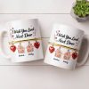I Wish You Lived Next Door With Houses And Hearts - Personalized Custom Coffee Mug - BST536_MG I Wish You Lived Next Door With Houses And Hearts - Personalized Custom Coffee Mug - BST536_MG