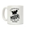 I Wish You'd Step Back From That Ledge Mothman Coffee Mug I Wish You'd Step Back From That Ledge Mothman Coffee Mug