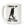 I Woke Up Like This Zombie Coffee Mug I Woke Up Like This Zombie Coffee Mug