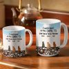 I Work Hard - Personalized White Edge-to-Edge Mug I Work Hard - Personalized White Edge-to-Edge Mug