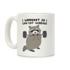I Workout So I Can Eat Garbage Raccoon Coffee Mug I Workout So I Can Eat Garbage Raccoon Coffee Mug