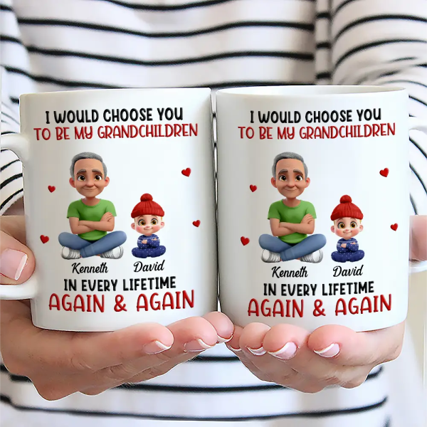 I Would Choose You In Every Lifetime - Personalized Mug