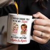 I Would Choose You To Be My Sister, Cartoon Characters - Personalized Custom Coffee Mug - BST241_MG I Would Choose You To Be My Sister, Cartoon Characters - Personalized Custom Coffee Mug - BST241_MG