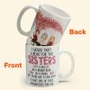 I Would Fight A Bear For You - Personalized Mug - Birthday, Loving Gift For Friends, Sistas, Sister, Besties, Best Friends, Soul Sisters I Would Fight A Bear For You - Personalized Mug - Birthday, Loving Gift For Friends, Sistas, Sister, Besties, Best Friends, Soul Sisters