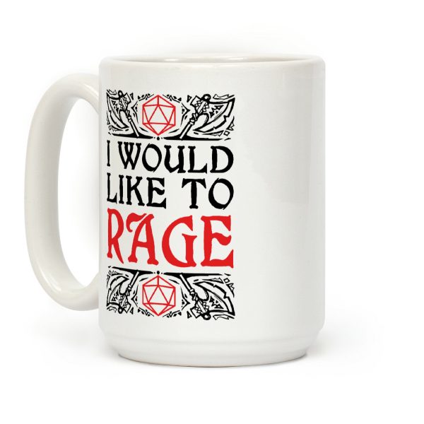 I Would Like To RAGE Coffee Mug I Would Like To RAGE Coffee Mug