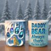 Ice Bear Dad Footprint Coffee Mug - Personalized Gifts For Dad 02qhqn190525 Ice Bear Dad Footprint Coffee Mug - Personalized Gifts For Dad 02qhqn190525