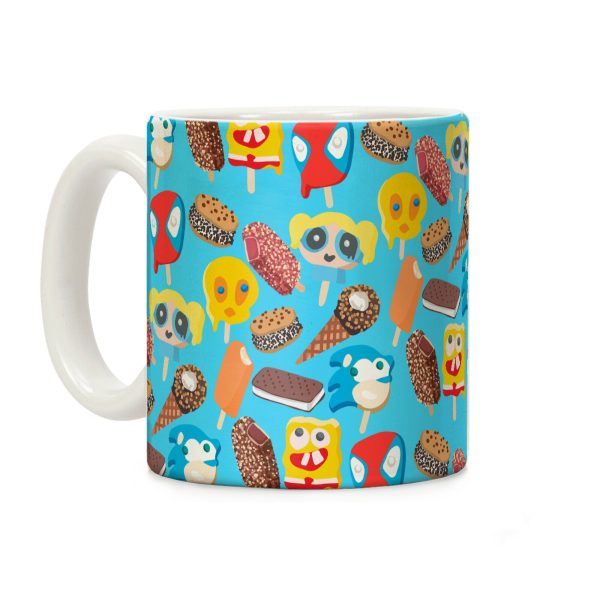 Ice Cream Truck Treats Pattern Coffee Mug Ice Cream Truck Treats Pattern Coffee Mug