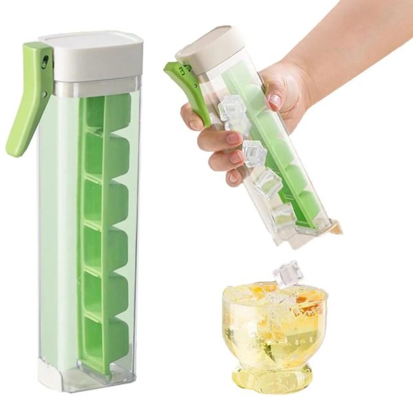 Ice Cubes Tray One Handed Deicing Ice Cubes Tray One Handed Deicing