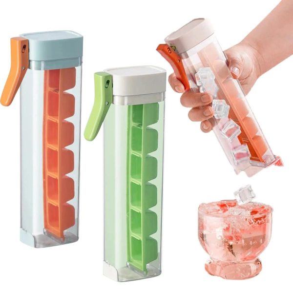 Ice Cubes Tray One Handed Deicing Ice Cubes Tray One Handed Deicing