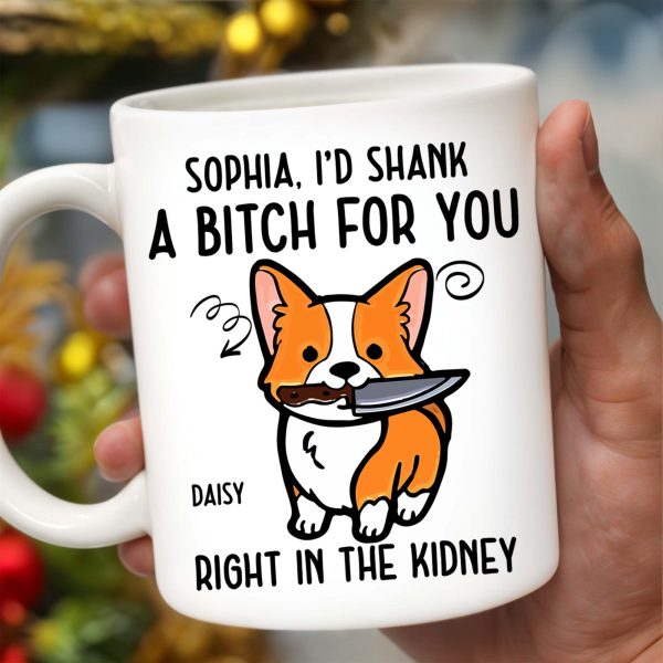 I'd Do Anything For You Featuring Black Cat With Knife - Personalized Custom Coffee Mug - PET081_MG I'd Do Anything For You Featuring Black Cat With Knife - Personalized Custom Coffee Mug - PET081_MG