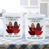 I'd Punch A Bitch For You Back View Pajamas Besties Personalized Mug, Christmas Funny Gift For Best Friends, BFF I'd Punch A Bitch For You Back View Pajamas Besties Personalized Mug, Christmas Funny Gift For Best Friends, BFF