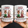 I'd Take A Bullet For You, But Let's Not Get Crazy, Christmas Theme - Personalized Custom Coffee Mug - BST465_MG I'd Take A Bullet For You, But Let's Not Get Crazy, Christmas Theme - Personalized Custom Coffee Mug - BST465_MG