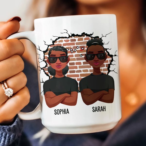 I'd Take A Bullet For You, Sistas - Personalized Mug I'd Take A Bullet For You, Sistas - Personalized Mug