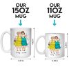 I'd Walk Through Fire For You - Bestie Personalized Custom Mug - Gift For Best Friends, BFF, Sisters I'd Walk Through Fire For You - Bestie Personalized Custom Mug - Gift For Best Friends, BFF, Sisters