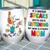 If A Woman Speaks & No One Is Listening Her, Personalized Mug, Mother's Day Gift, Gift For Mom, Funny Mom Mug If A Woman Speaks & No One Is Listening Her, Personalized Mug, Mother's Day Gift, Gift For Mom, Funny Mom Mug