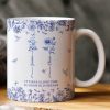 If Besties Were Flowers I'd Pick You - Toile De Jouy Birth Flowers - Personalized Mug If Besties Were Flowers I'd Pick You - Toile De Jouy Birth Flowers - Personalized Mug
