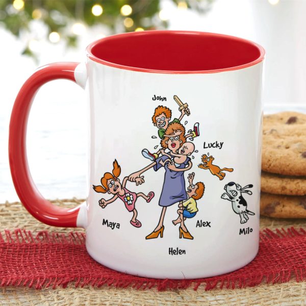 If Evolution Really Works, Gift For Mom, Personalized Mug, Mom And Kids Mug, Mother's Day Gift If Evolution Really Works, Gift For Mom, Personalized Mug, Mom And Kids Mug, Mother's Day Gift