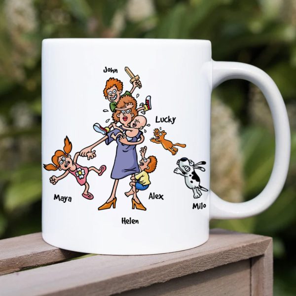 If Evolution Really Works, Gift For Mom, Personalized Mug, Mom And Kids Mug, Mother's Day Gift If Evolution Really Works, Gift For Mom, Personalized Mug, Mom And Kids Mug, Mother's Day Gift