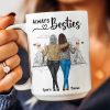 If I Had A Different Bestie I'd Punch Her In The Throat - Personalized Mug If I Had A Different Bestie I'd Punch Her In The Throat - Personalized Mug