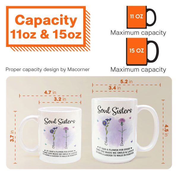 If I Had A Flower For Every Time You Made Me Smile - Personalized Mug If I Had A Flower For Every Time You Made Me Smile - Personalized Mug