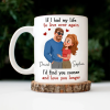 If I Had My Life To Live Over Again Hugging Couple - Personalized Mug If I Had My Life To Live Over Again Hugging Couple - Personalized Mug