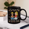 If I Had My Life To Live Over Again Retro Couple - Personalized Mug If I Had My Life To Live Over Again Retro Couple - Personalized Mug