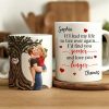 If I Have My Life To Life - Personalized White Edge-to-Edge Mug If I Have My Life To Life - Personalized White Edge-to-Edge Mug