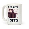 If It Fits, I Sits - Demon Slayer Coffee Mug If It Fits, I Sits - Demon Slayer Coffee Mug