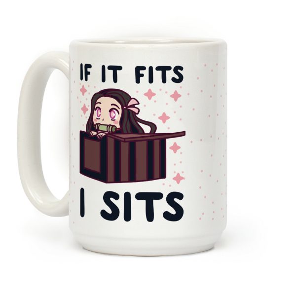 If It Fits, I Sits - Demon Slayer Coffee Mug If It Fits, I Sits - Demon Slayer Coffee Mug
