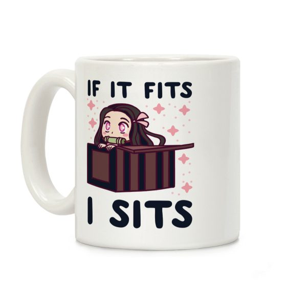 If It Fits, I Sits (Nezuko) Coffee Mug If It Fits, I Sits (Nezuko) Coffee Mug