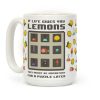 If Life Gives You Lemons They Might Be Important for A Puzzle Later Coffee Mug If Life Gives You Lemons They Might Be Important for A Puzzle Later Coffee Mug