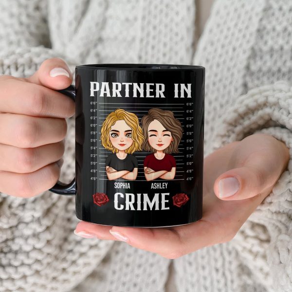 If We Get Caught You're Deaf And I Don't Speak English - Personalized Mug If We Get Caught You're Deaf And I Don't Speak English - Personalized Mug