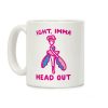 Ight Imma Head Out Skydancer Parody Coffee Mug