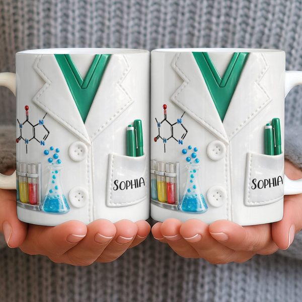 Ignite Curiosity With Science and Lab Essentials - Personalized Custom Coffee Mug - JBS084_MG Ignite Curiosity With Science and Lab Essentials - Personalized Custom Coffee Mug - JBS084_MG