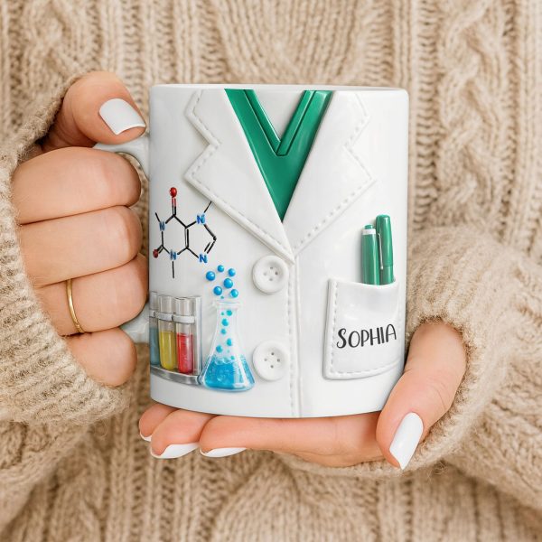 Ignite Curiosity With Science and Lab Essentials - Personalized Custom Coffee Mug - JBS084_MG Ignite Curiosity With Science and Lab Essentials - Personalized Custom Coffee Mug - JBS084_MG