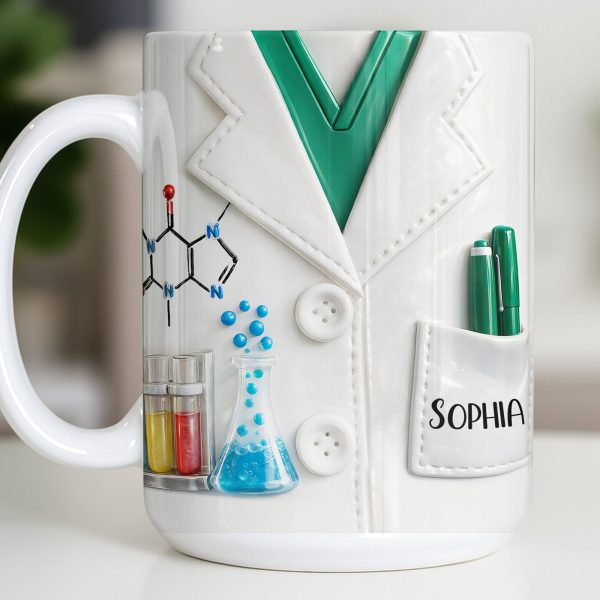 Ignite Curiosity With Science and Lab Essentials - Personalized Custom Coffee Mug - JBS084_MG Ignite Curiosity With Science and Lab Essentials - Personalized Custom Coffee Mug - JBS084_MG