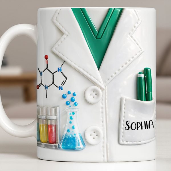 Ignite Curiosity With Science and Lab Essentials - Personalized Custom Coffee Mug - JBS084_MG Ignite Curiosity With Science and Lab Essentials - Personalized Custom Coffee Mug - JBS084_MG