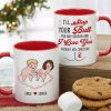 I'll Slap Your Butt For Any Reason And I Love You Without Any Condition Personalized Couple White Mug, Accent Mug, Wine Tumbler