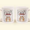 I'm A Cat Person - Cartoon Version - Personalized Mug I'm A Cat Person - Cartoon Version - Personalized Mug