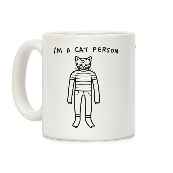 I'm A Cat Person Coffee Mug I'm A Cat Person Coffee Mug