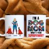 I'm A Dog Mom, Gift For Mom, Personalized Mug, Dog Lover Mug, Mother's Day Gift 07DNHN210423TM