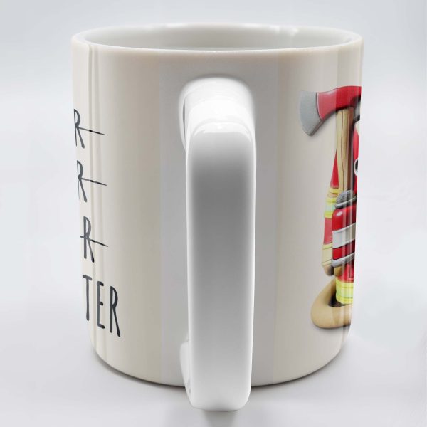 I'm a Firefiter Firefyter Firefiter I Spray Water - Personalized Custom Coffee Mug - FIF003_MG I'm a Firefiter Firefyter Firefiter I Spray Water - Personalized Custom Coffee Mug - FIF003_MG