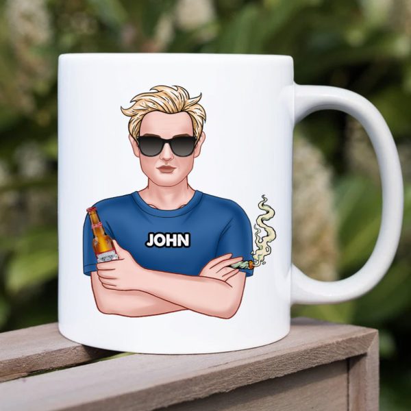 I'm A Simple Man, Gift For Pothead, Personalized Mug, Smoking Man Mug, Stoner Gift I'm A Simple Man, Gift For Pothead, Personalized Mug, Smoking Man Mug, Stoner Gift