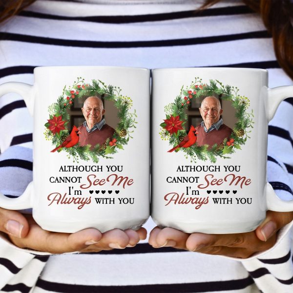 I'm Always With You Memorial Gifts - Personalized Photo Mug I'm Always With You Memorial Gifts - Personalized Photo Mug