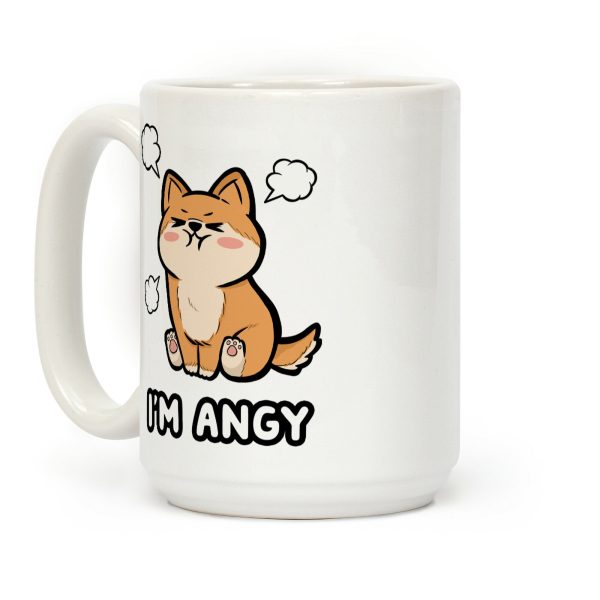 I'm Angy Shiba Inu Coffee Mug I'm Angy Shiba Inu Coffee Mug