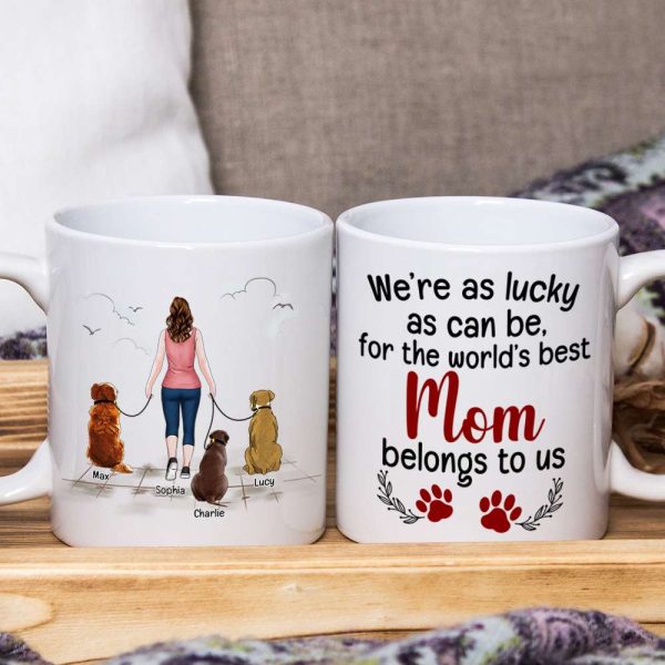 I'm As Lucky As Can Be, Personalized Mug, Gift For Mother's Day I'm As Lucky As Can Be, Personalized Mug, Gift For Mother's Day
