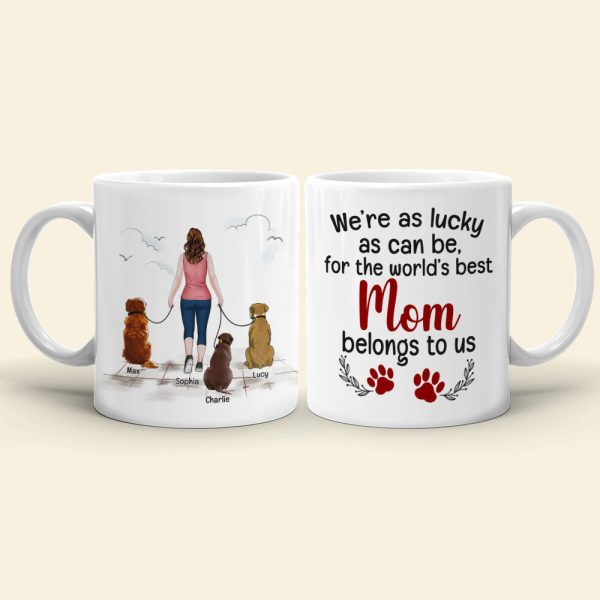 I'm As Lucky As Can Be, Personalized Mug, Gift For Mother's Day I'm As Lucky As Can Be, Personalized Mug, Gift For Mother's Day