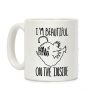 I'm Beautiful On the Inside- Anglerfish Coffee Mug