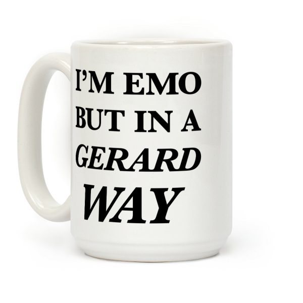 I'm Emo, But in a Gerard Way Coffee Mug I'm Emo, But in a Gerard Way Coffee Mug
